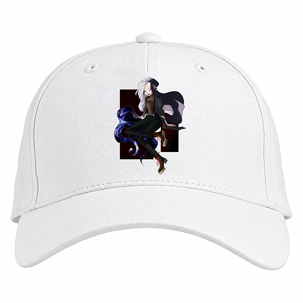 Baseball cap with Print Winx Club Princess In Black - white
