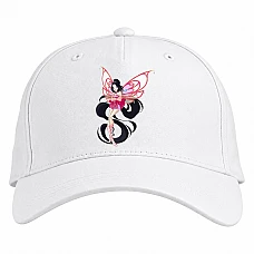 Baseball cap with Print Winx Club Musa Print - white