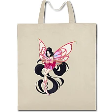 Eco bag with print Winx Club Musa Print - beige