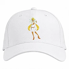 Baseball cap with Print Winx Club Stella In White - white