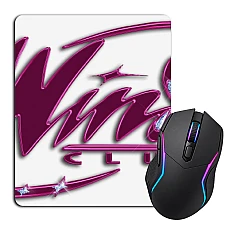 Mouse pad with print Winx Club Logo
