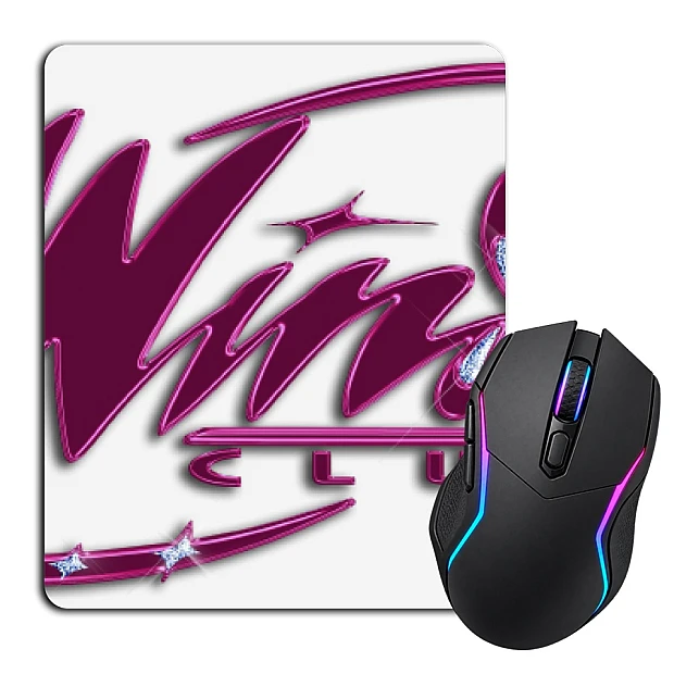 Mouse pad with print Winx Club Logo