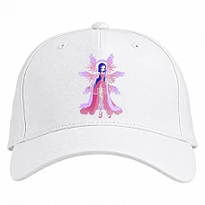 Baseball cap with Print Winx Club Queen - white