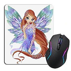 Mouse pad with print Winx Club Princess With Wings