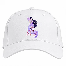 Baseball cap with Print Winx Club Violet Princess - white