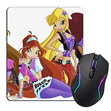 Mouse pad with print Winx Club Main Heroes