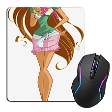 Mouse pad with print Winx Club Cute Flora