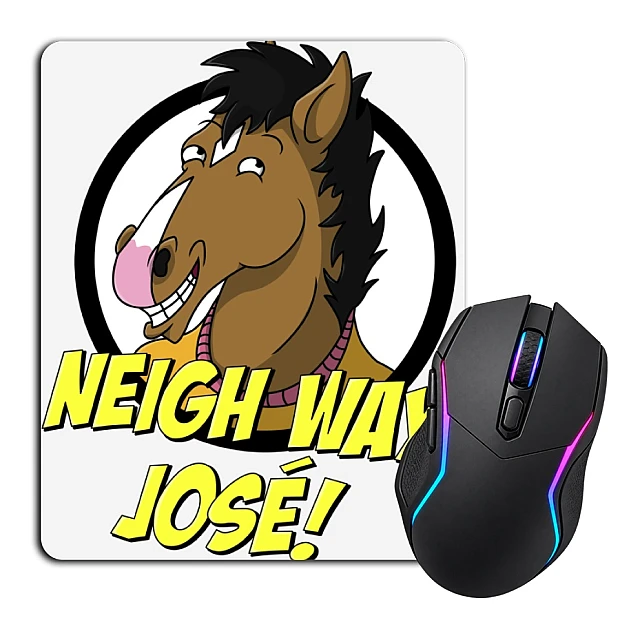 Mouse pad with print Bojack Horseman Neigh Way