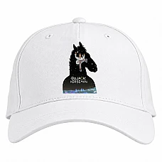 Baseball cap with Print Bojack Horseman Main Theme - white