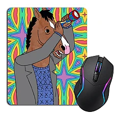 Mouse pad with print Bojack Horseman Caleidoscope