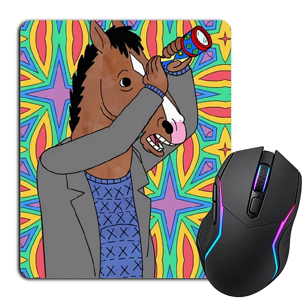 Mouse pad with print Bojack Horseman Caleidoscope