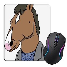 Mouse pad with print Bojack Horseman Minimalism