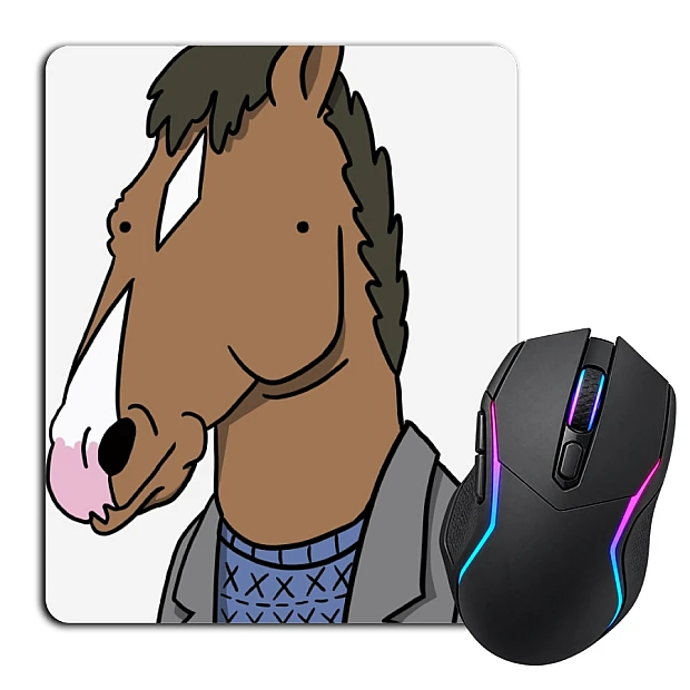 Mouse pad with print Bojack Horseman Minimalism