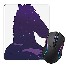 Mouse pad with print Bojack Horseman Shadow