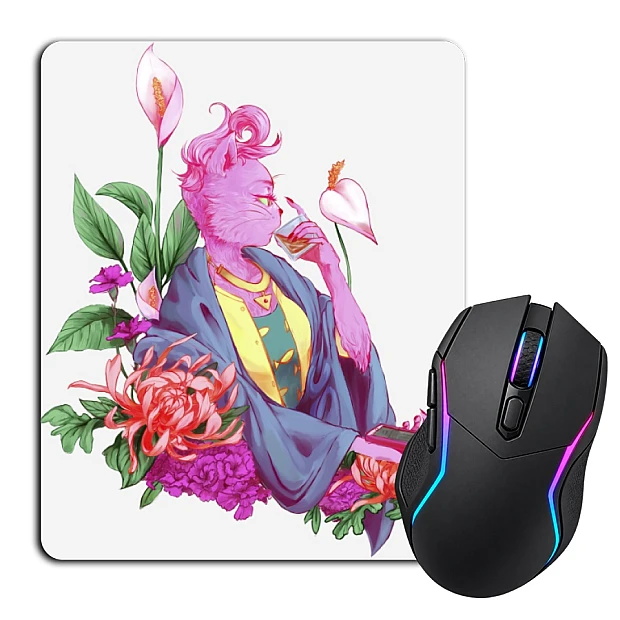 Mouse pad with print Bojack Horseman Beautiful Princess Carolyn