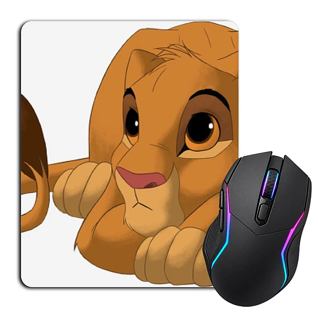 Mouse pad with print The Lion King Simba