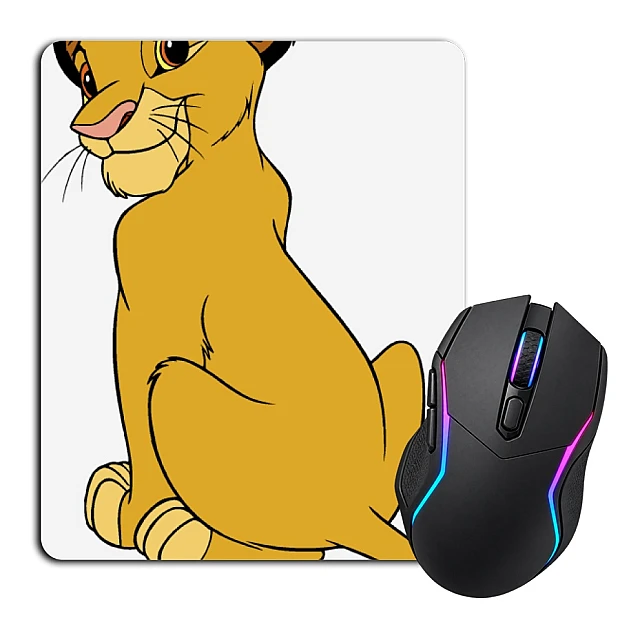 Mouse pad with print The Lion King Little Lion