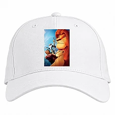Baseball cap with Print The Lion King Main Theme - white
