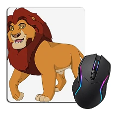 Mouse pad with print The Lion King Cute Smiling Lion