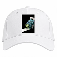 Baseball cap with Print Monsters Inc Scary Heroes - white