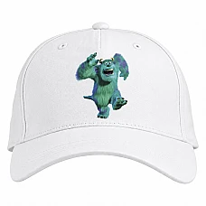 Baseball cap with Print Monsters Inc James P. Sullivan Run - white