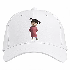 Baseball cap with Print Monsters Inc Little Girl - white