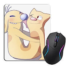 Mouse pad with print Catdog Cute Art