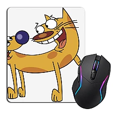 Mouse pad with print Catdog Friends