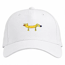 Baseball cap with Print Catdog Heroes - white