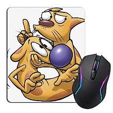 Mouse pad with print Catdog Fun