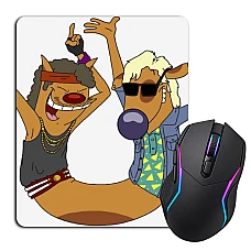 Mouse pad with print Catdog Dance
