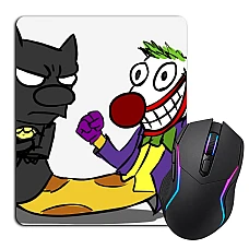 Mouse pad with print Catdog Batman And Joker