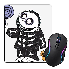 Mouse pad with print The Nightmare Before Christmas Kid With Candy