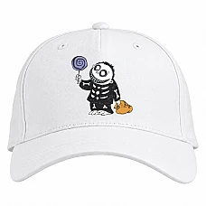 Baseball cap with Print The Nightmare Before Christmas Kid With Candy - white