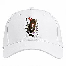 Baseball cap with Print The Nightmare Before Christmas Characters - white