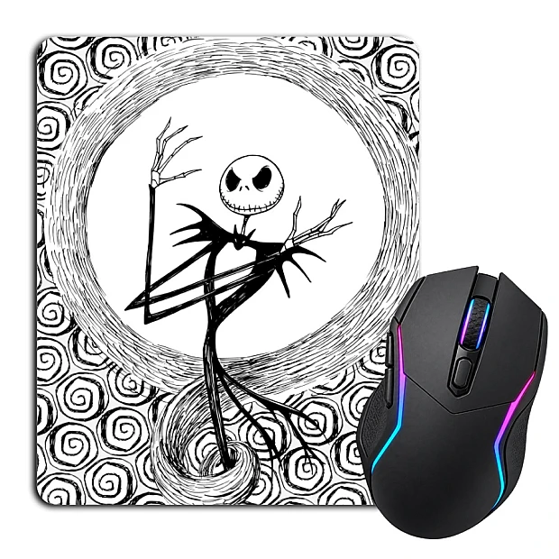 Mouse pad with print The Nightmare Before Christmas Jack Skellington