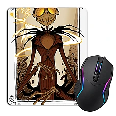 Mouse pad with print The Nightmare Before Christmas Jack Skellington Art