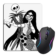 Mouse pad with print The Nightmare Before Christmas Dance