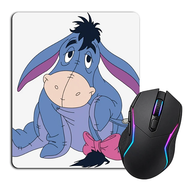 Mouse pad with print Winnie-The-Pooh Donkey