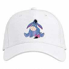 Baseball cap with Print Winnie-The-Pooh Donkey - white