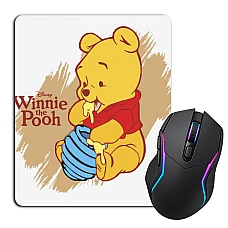 Mouse pad with print Winnie-The-Pooh Bear