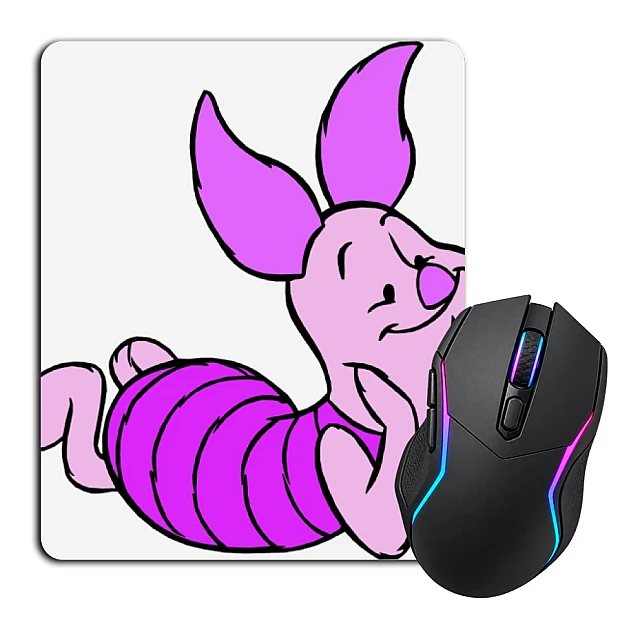 Mouse pad with print Winnie-The-Pooh Piglet