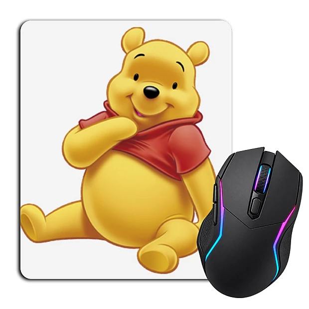 Mouse pad with print Winnie-The-Pooh Winnie
