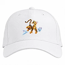 Baseball cap with Print Winnie-The-Pooh TIGGer - white