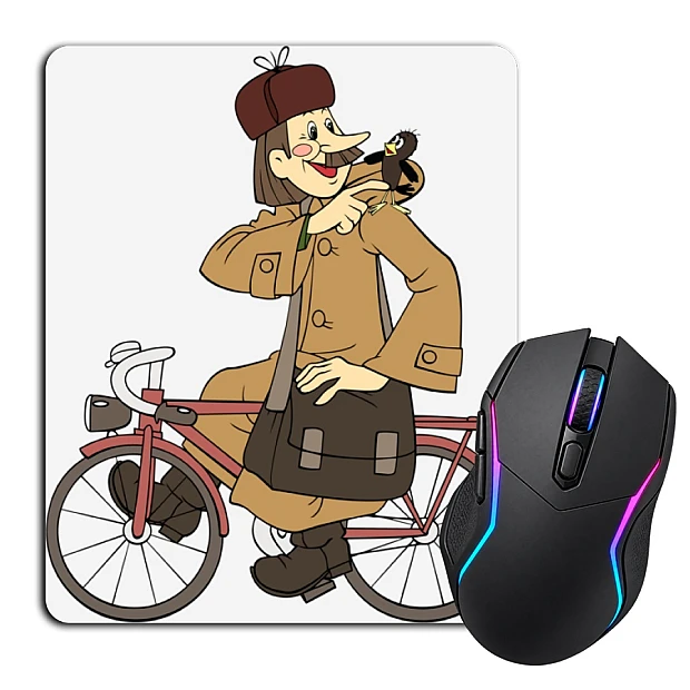 Mouse pad with print Buttermilk Postman Pechkin