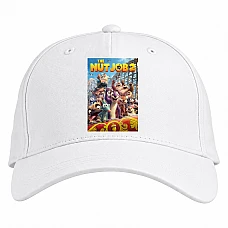 Baseball cap with Print The Nut Job Main Heroes - white