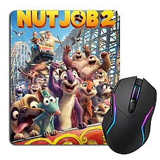 Mouse pad with print The Nut Job Main Heroes