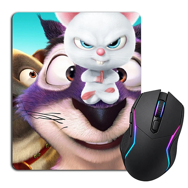 Mouse pad with print The Nut Job Main Heroes Print