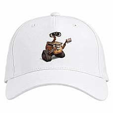 Baseball cap with Print Wall-E Hero - white
