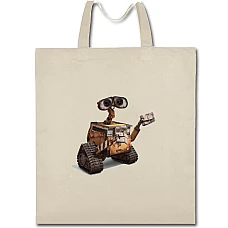 Eco bag with print Wall-E Hero - beige